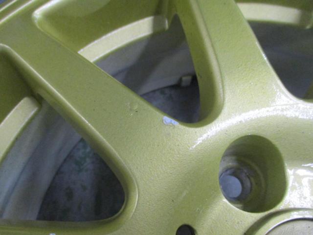 日産純正 ティーダ純正ホイール ゴールド自家塗装品