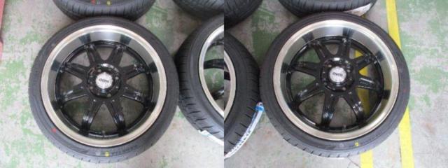 【新品タイヤ付き】BADX D.O.S. DEEP RIVAGE + KENDA(ケンダ) KR203 165/45R16 74V XL