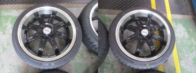 【新品タイヤ付き】BADX D.O.S. DEEP RIVAGE + KENDA(ケンダ) KR203 165/45R16 74V XL