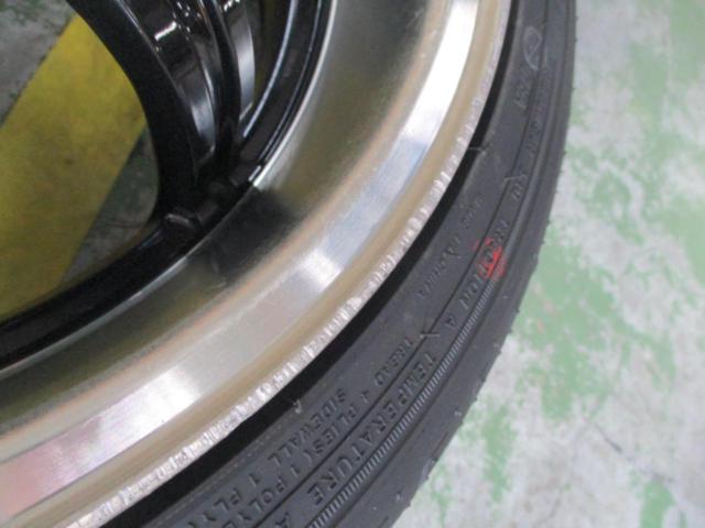 【新品タイヤ付き】BADX D.O.S. DEEP RIVAGE + KENDA(ケンダ) KR203 165/45R16 74V XL