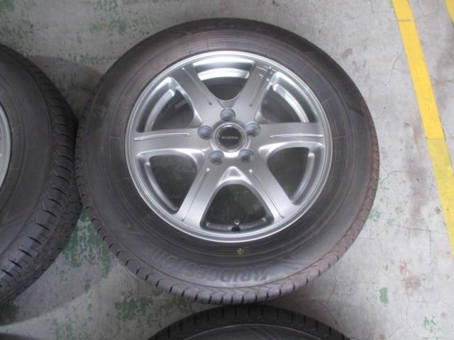 BRIDGESTONE (Bridgestone)
BALMINUM (Barumina)
GR6
+
BRIDGESTONE (Bridgestone)
Ecopia
NH200
195 / 65R15