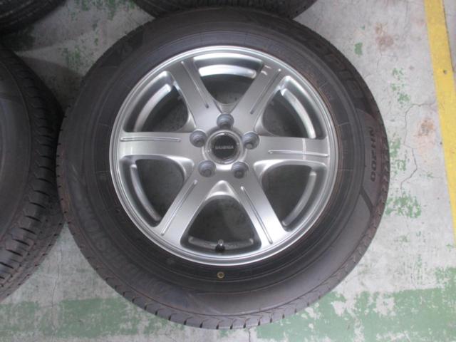 BRIDGESTONE (Bridgestone)
BALMINUM (Barumina)
GR6
+
BRIDGESTONE (Bridgestone)
Ecopia
NH200
195 / 65R15