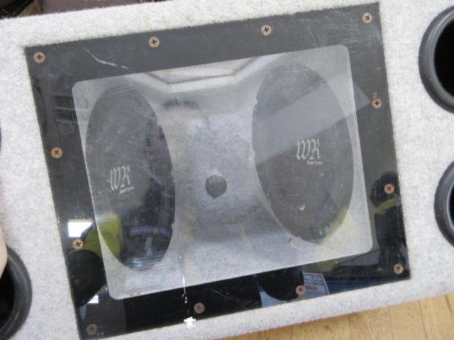 【メーカー不明】WR SOUND SYSTEM ボックス付ウーファー