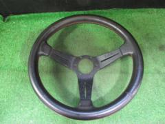 【NARDI】レザーステアリング 345mm ※レザー傷み多