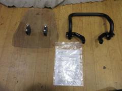 【ZETA】CRF250L/MD47 アドベンチャーウィンドシールド