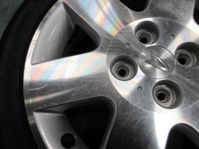 【DAIHATSU】L880K/コペン 純正ホイール +【SHIBATIRE】REVIMAX R23 165/50R15 2本干渉キズアリ