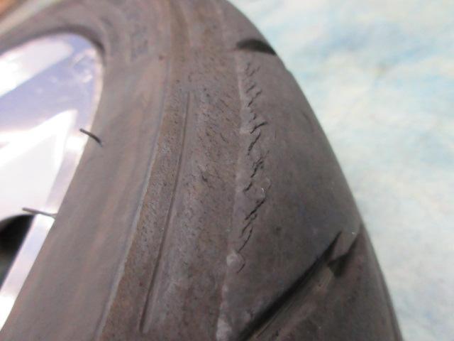 【DAIHATSU】L880K/コペン 純正ホイール +【SHIBATIRE】REVIMAX R23 165/50R15 2本干渉キズアリ