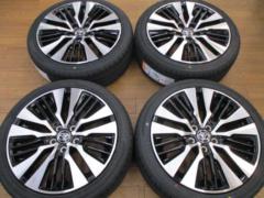 ★流用に!!新品タイヤ付き★TOYOTA アルファード・ヴェルファイア/30系 後期純正 切削光輝ホイール+APTANY RA301(2026年製造)
