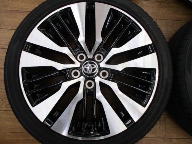 ★流用に!!新品タイヤ付き★TOYOTA アルファード・ヴェルファイア/30系 後期純正 切削光輝ホイール+APTANY RA301(2026年製造)