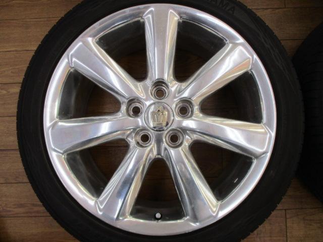 TOYOTA クラウンアスリート/180系 50th アニバーサリー 純正ホイール + YOKOHAMA BluEarth-GT AE51 (2023年製造)