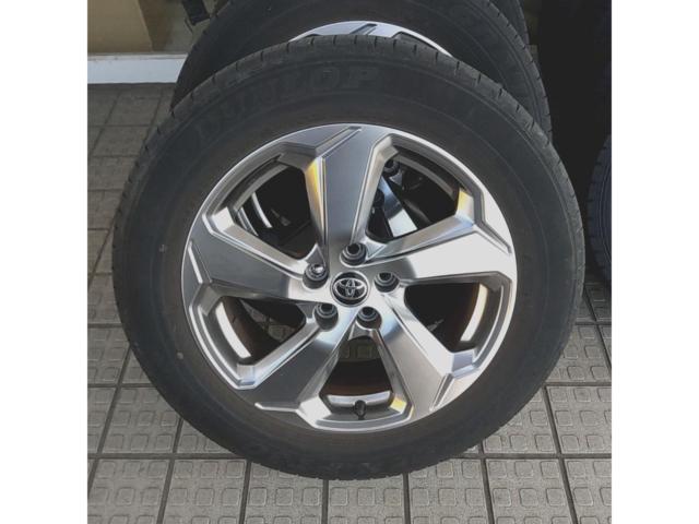 ☆RAV4純正戻しやハリアーなどに☆【トヨタ純正】 50系RAV4前期Gグレード純正ホイール+【DUNLOP】GRANDTREK PT30