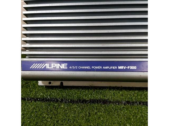 1【ALPINE】MRV-F300 4/3/2chパワーアンプ
