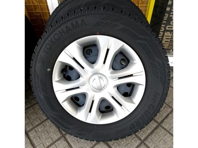【日産純正】 ノート/E12 純正スチール+【YOKOHAMA】iceGUARD iG60