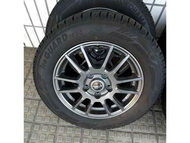 A-TECH SCHNEIDER wheels for 5-hole Honda Freed
+YOKOHAMAiceGUARD
iG60