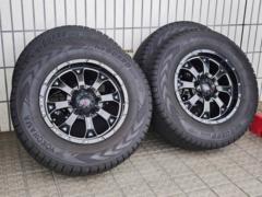 ☆150系プラドや125系ハイラックス,ランドクルーザーFJにも!【TRISTAR INTERNATIONAL】MKW MK-46+【YOKOHAMA】ICEGUARD G075