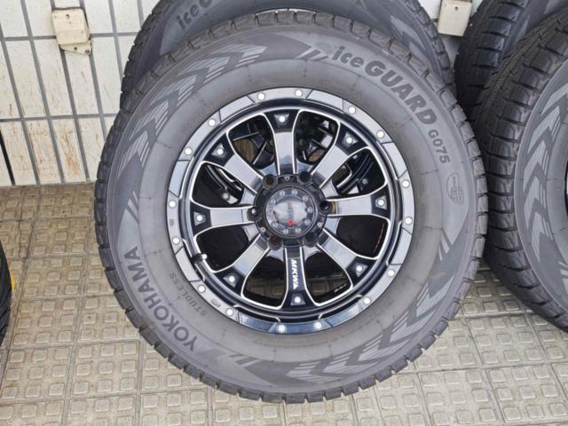☆150系プラドや125系ハイラックス,ランドクルーザーFJにも!【TRISTAR INTERNATIONAL】MKW MK-46+【YOKOHAMA】ICEGUARD G075