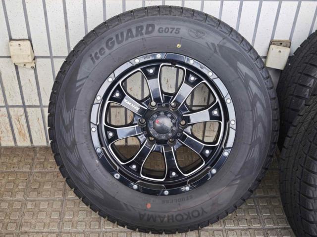 ☆150系プラドや125系ハイラックス,ランドクルーザーFJにも!【TRISTAR INTERNATIONAL】MKW MK-46+【YOKOHAMA】ICEGUARD G075