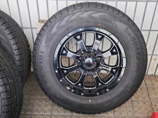 ☆150系プラドや125系ハイラックス,ランドクルーザーFJにも!【TRISTAR INTERNATIONAL】MKW MK-46+【YOKOHAMA】ICEGUARD G075