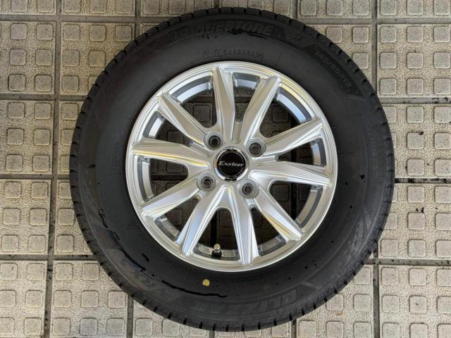 ☆25年製 バリ溝!☆【HOT STUFF(ホットスタッフ)】Exsteer + 【BRIDGESTONE】BLIZZAK VRX3