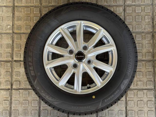 ☆25年製 バリ溝!☆【HOT STUFF(ホットスタッフ)】Exsteer + 【BRIDGESTONE】BLIZZAK VRX3