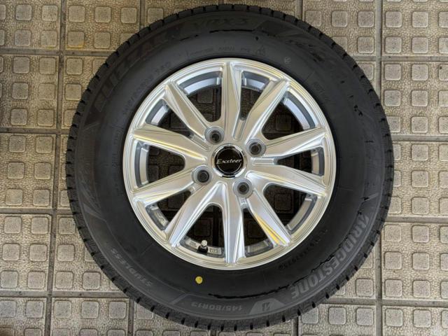☆25年製 バリ溝!☆【HOT STUFF(ホットスタッフ)】Exsteer + 【BRIDGESTONE】BLIZZAK VRX3