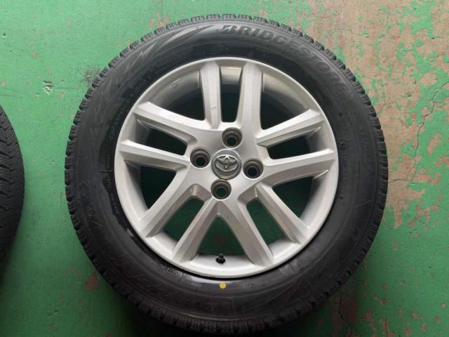 ☆24年製 国産タイヤ!☆【トヨタ純正】カローラフィールダー 純正ホイール  + 【BRIDGESTONE(ブリヂストン)】BLIZZAK VRX2