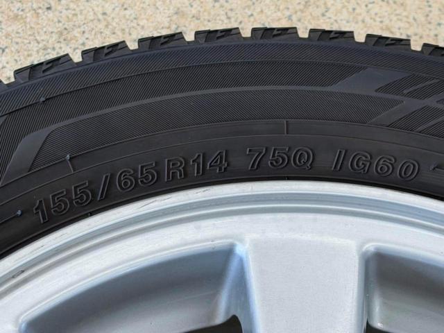 ダイハツ純正(DAIHATSU) アルミホイール  + YOKOHAMA(ヨコハマ) iceGUARD iG60