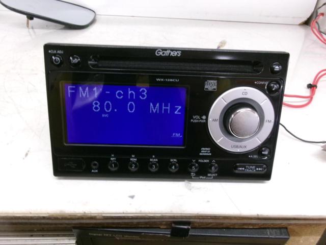 ホンダ純正 Gathers WX-128CU CD/USB/ラジオチューナー