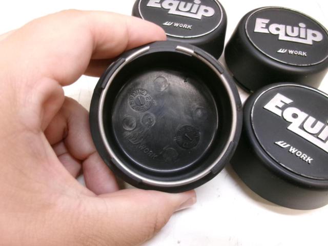 WORKワーク エクイップEQUIP ハイタイプ センターキャップ 4個セット