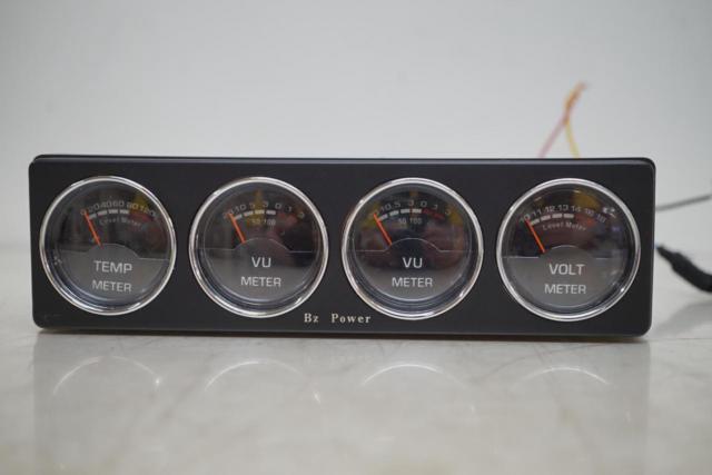 1DIN
Quadruple audio
Meter