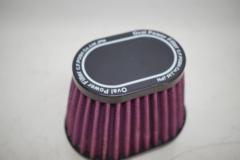 POSH ポッシュオーバルパワーフィルター ニップル無し汎用取付き径:Φ44mm