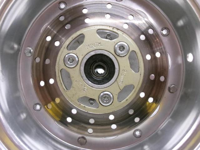 メーカー不明 10インチ合わせホイール + メーカー不明 ブレーキキャリパー+マスターシリンダ-  【モンキーZ50J】