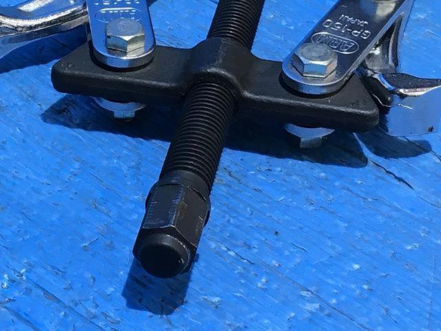 ARM(アーム産業) ギヤープーラー 150mm GP-150(B)