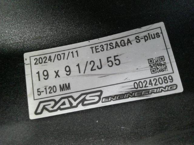 RAYS VOLK RACING TE37 SAGA S-puls + MICHELIN PILOT SPORT 4S 265/30R19 93Y XL