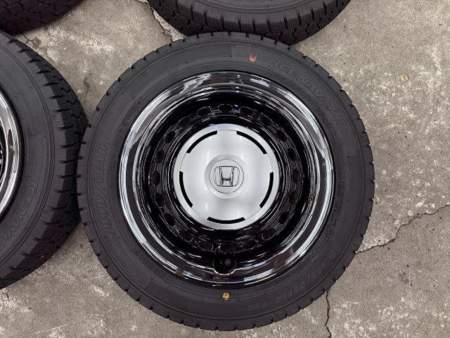 Honda
N-BOX
JOY
Genuine steel wheel
Wheel cap included
+
GOODYEAR
ICE
NAVI 7
155 / 65R14
75Q