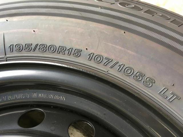 Toyota
Hiace 200 genuine
+
BRIDGESTONE
ECOPIa
RD613
195 / 80R15
107 / 105N
LT