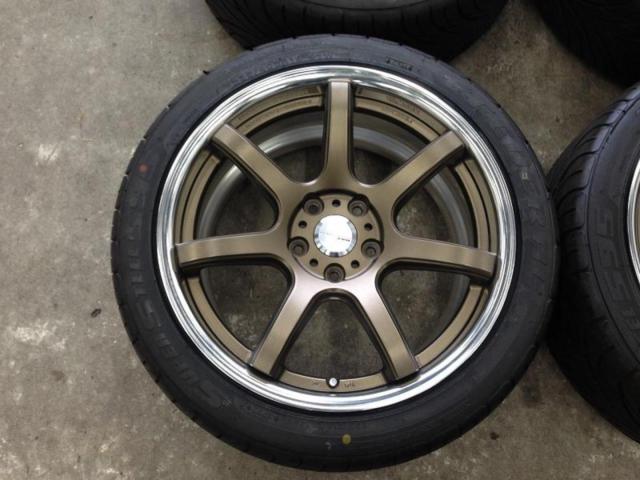 WORK
EMOTION
T7R
2P
+
FEDERAL
SuperSteel
595
235 / 40ZR18
91W