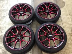 RAYS VOLK RACING G025 (限定色ボルドーレッドクリア) + KENDA(ケンダ) KR20 225/40R18 92H