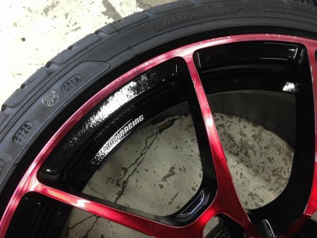 RAYS VOLK RACING G025 (限定色ボルドーレッドクリア) + KENDA(ケンダ) KR20 225/40R18 92H
