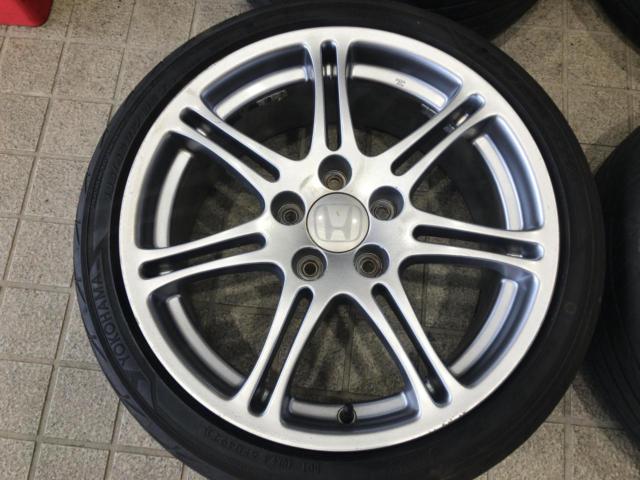 HONDA EP3シビック純正ホイール + YOKOHAMA ADVAN FLEVA