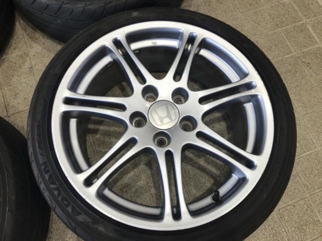 HONDA EP3シビック純正ホイール + YOKOHAMA ADVAN FLEVA