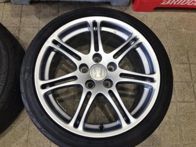 HONDA EP3シビック純正ホイール + YOKOHAMA ADVAN FLEVA