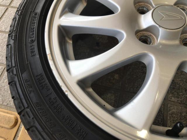 DAIHATSU
Tanto original wheel
+
GOODYEAR
EAGLE
LS2000HybridⅡ