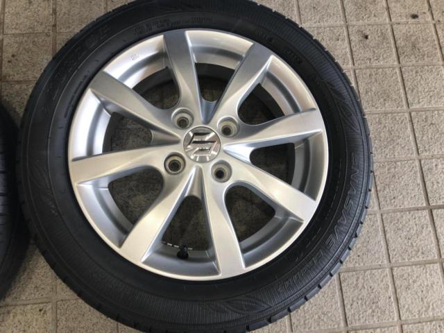 SUZUKI MH34S ワゴンR 純正ホイール + DUNLOP ENASAVE EC300+ + GOODYEAR EfficientGrip ECO EG02