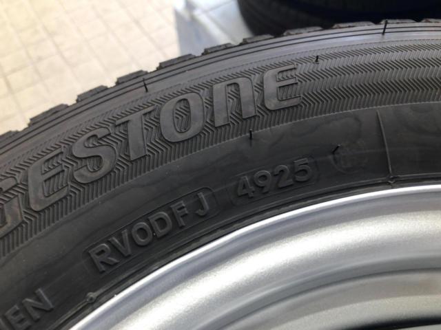 TOYOTA プロボックス 純正スチールホイール + BRIDGESTONE BLIZZAK VL10A