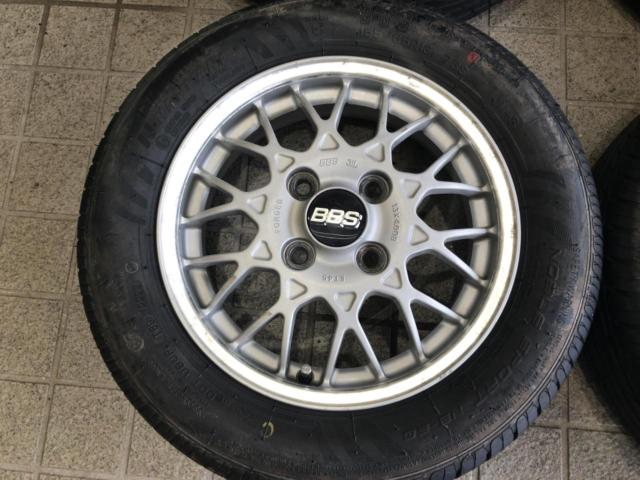 BBS SUBARU ヴィヴィオ純正OPホイール + NANKANG NOBLE SPORT NS-20