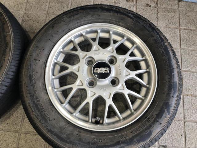 BBS SUBARU ヴィヴィオ純正OPホイール + NANKANG NOBLE SPORT NS-20