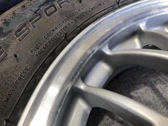 BBS SUBARU ヴィヴィオ純正OPホイール + NANKANG NOBLE SPORT NS-20