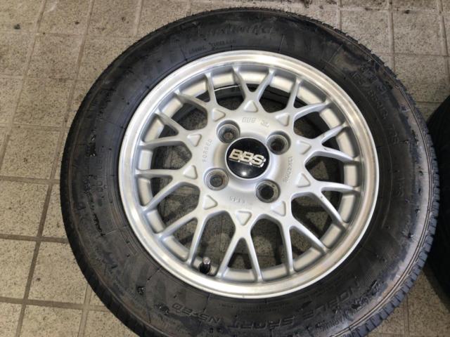 BBS SUBARU ヴィヴィオ純正OPホイール + NANKANG NOBLE SPORT NS-20