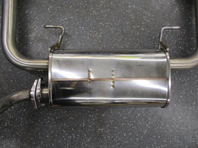 Genuine Daihatsu option HKS sports muffler for Copen LA400K/LA400A